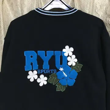 RYU 류 스포츠 트레이닝복 블랙