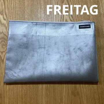 FREITAG 실버 클러치백