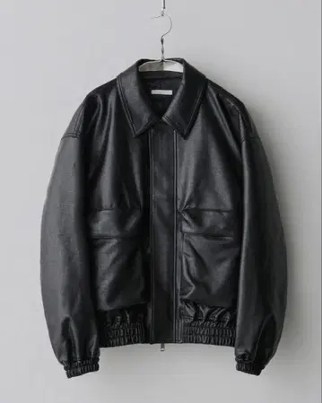 [ WYM ] ARTIFICIAL GRAIN SHORT BLOUSON