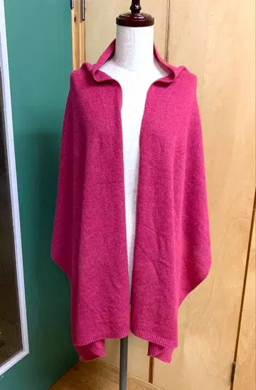 새상품급 타카시마야 캐시미어 100% 숄 머플러