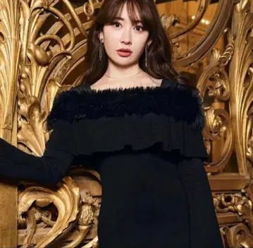 Herlipto Ritz Faux Fur Mermaid Dress