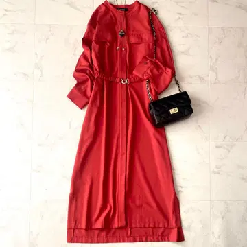 컨디션 최상. 정가 3.3만 언타이틀 워셔블 밴드 카라 셔츠 원피스 02