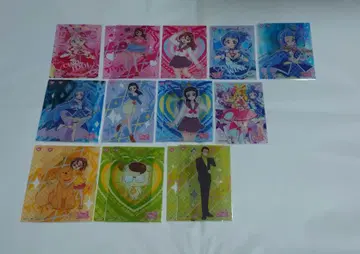 너와 아이돌 프리큐어 클리어 카드 컬렉션 껌 묶음 판매