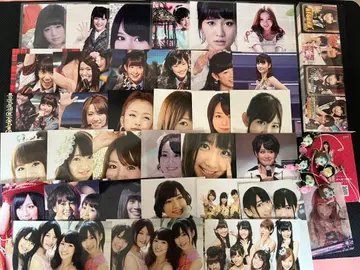 AKB 그룹 브로마이드 스트랩 카드 메모장