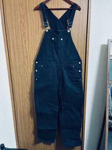 H&M 블랙 오버롤