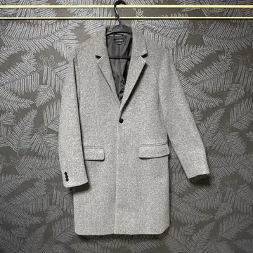 CONFIRM 그레이 체스터 코트