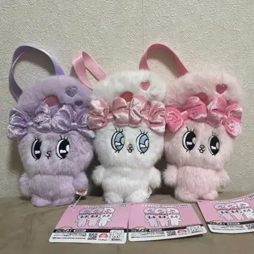 에스터버니 파우치 봉제 인형 3종 세트