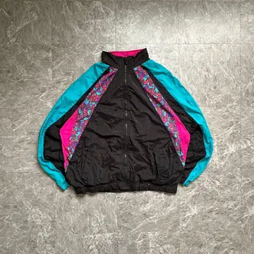 90s [ Reebok ] 리복 ( L ) 나일론 자켓 *경량* 집업