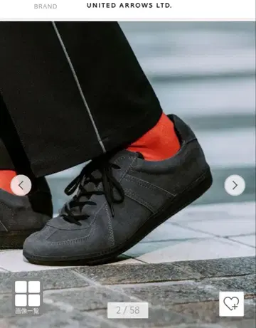 [ 새상품 ] [ 별주 ] 저먼 트레이너 스웨이드 스니커즈