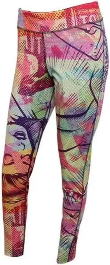 Reebok 컬러풀 그래픽 레깅스 미사용 새상품 S