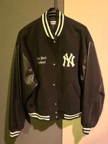 PUBLUX 양키스 바시티 자켓 NY M 사이즈