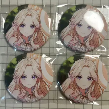 학원 아이돌 마스터 The 1st Period 캔뱃지 쥬오 호시나미