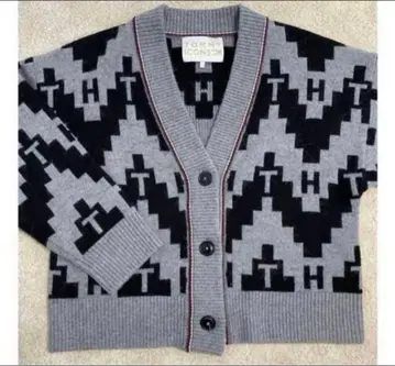 한정판 TOMMY ICONS 니트 가디건