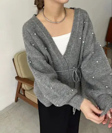 capricieux lemage 비쥬 랩 가디건