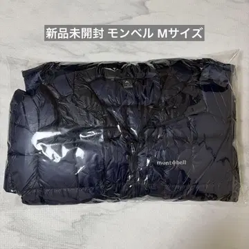 미개봉 새상품 mont-bell 플라즈마1000 알파인 다운 파카 M