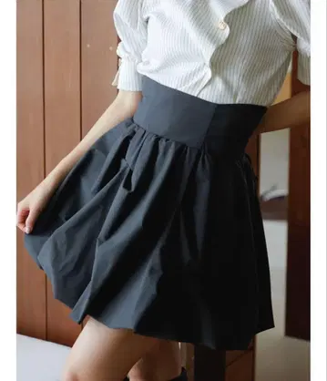 더즐린 코르셋 벌룬 스커트