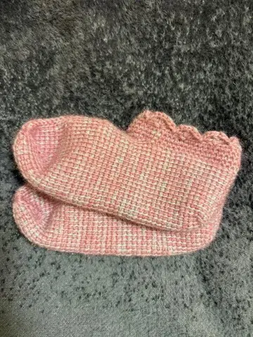 핸드메이드 손뜨개질 털실 양말 양말