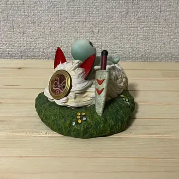 지브리 모노노케 히메 산의 가면 위 미니 탁상시계