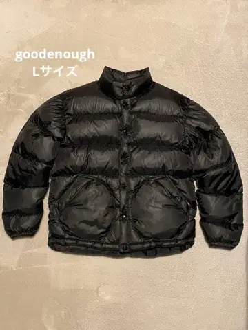 goodenough 90s 다운 자켓 블랙 L 사이즈