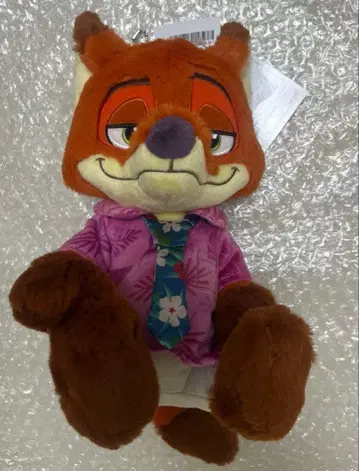 주토피아 닉 포지 펜 케이스 ZOOTOPIA 봉제 인형