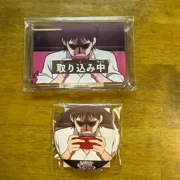 에브호스 센이치 아크릴 스탠드와 캔뱃지 세트