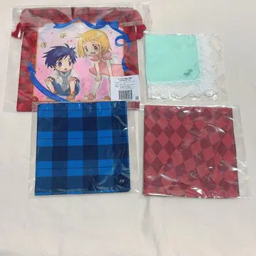 낙제 마녀와 어둠의 마녀 손수건 후우카 치토세 카린 복조리 미개봉 새상품