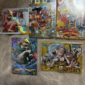 원피스 해외 카드 5장 세트