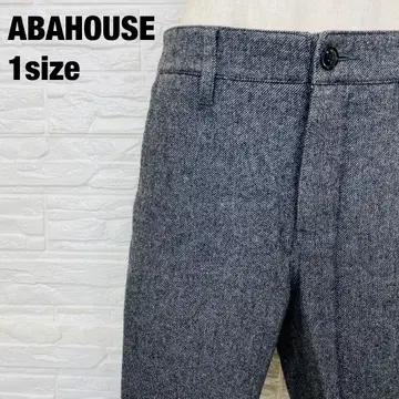 ABAHOUSE ECRU 아바하우스 에크루 울 슬랙스 1189