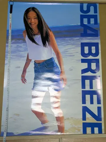 당시물 아무로 나미에 SEA BREEZE 포스터 2장