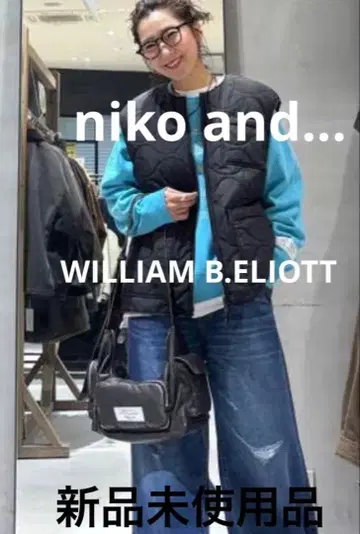 [WILLIAM B. ELIOTT] 포켓 숄더 백