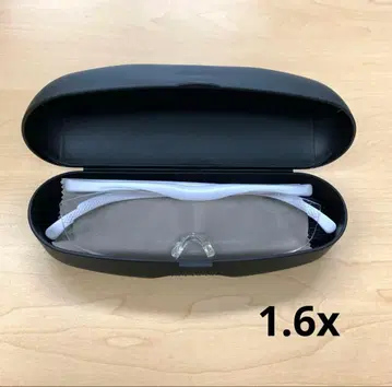 미사용 새상품 하즈키 루페 라지 1.6x 화이트