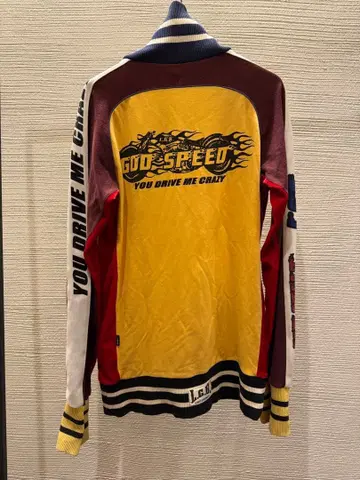 00s L.G.B. god speed zip up 블루종