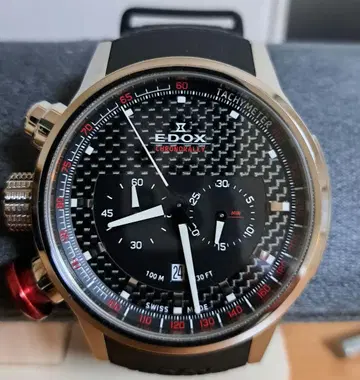 [ 레어 모델 ] [ 새상품급 ] EDOX 에독스 WRC 크로노 랠리