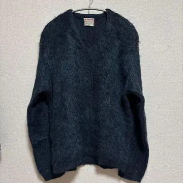 60s 맥그리거 모헤어 스웨터 블랙 네이비