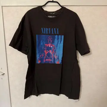 NIRVANA 그래픽 프린트 T셔츠