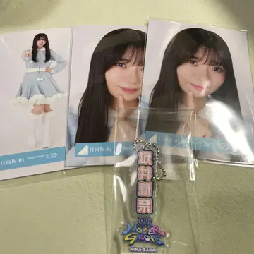 사카이 니이나 브로마이드 엔니치 복권 2등 아크릴 키링