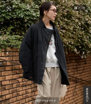 FREAK'S STORE M65 숏 라이너 모즈 코트