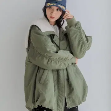 새상품급 LOWRYS FARM BIG 칼라 플라이트 블루종