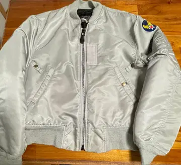 U.S. AIR FORCE 실버 MA-1 스피와크 플라이트 자켓