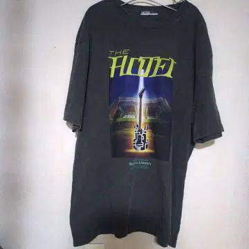 THE HOTEL 기타 고유명사 셔츠 빅 실루엣