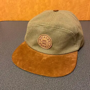 Brixton 캡 올리브/브라운