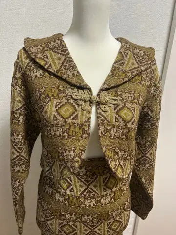 AIR MAIL 셋업 구제 의류 세일러 카라풍 자켓 스커트 올 패턴