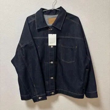 BONLECILL 네이비 데님 자켓