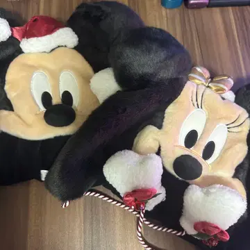 디즈니 크리스마스 팬캡 미키미니 세트