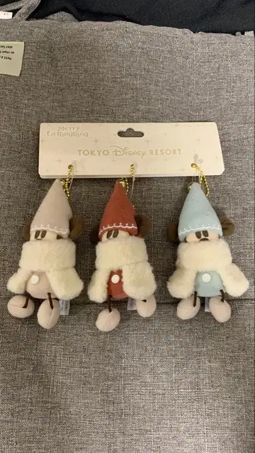 릴루린린 봉제 인형 참 3개 디즈니 크리스마스