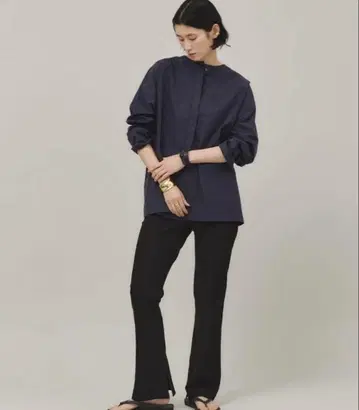 미사용 캘런솔로지 하이텐션 플레어 팬츠 38