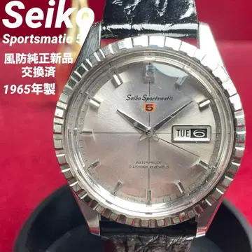 방품 정품 새상품 SEIKO 스포츠매틱 5 플루티드 베젤 일본제