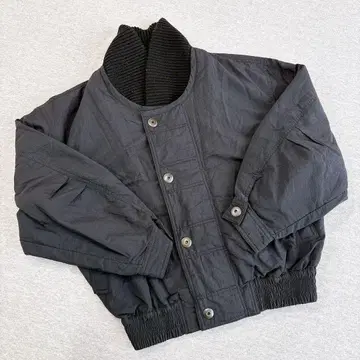 구제 의류 PARIS 블루종 M 사이즈 블랙 남성용