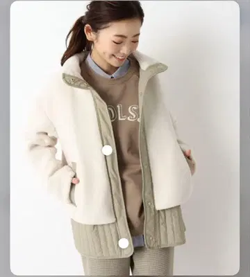 에스프리도르 퀼팅 x 보아 이소재 블루종 4