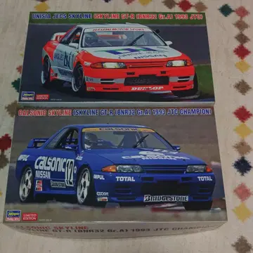 하세가와 1/24 스카이라인 GT-R 1993 JTC 세트